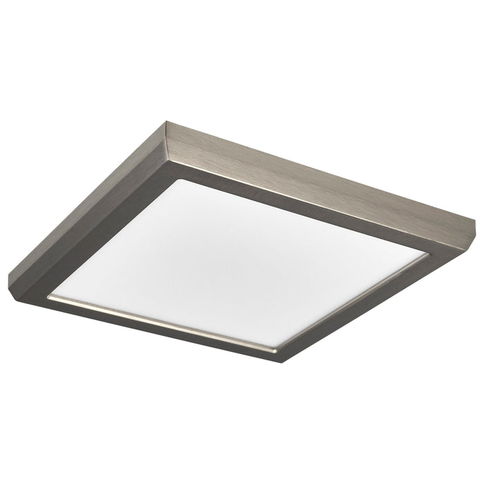 LED Flush Mount in Brushed Nickel