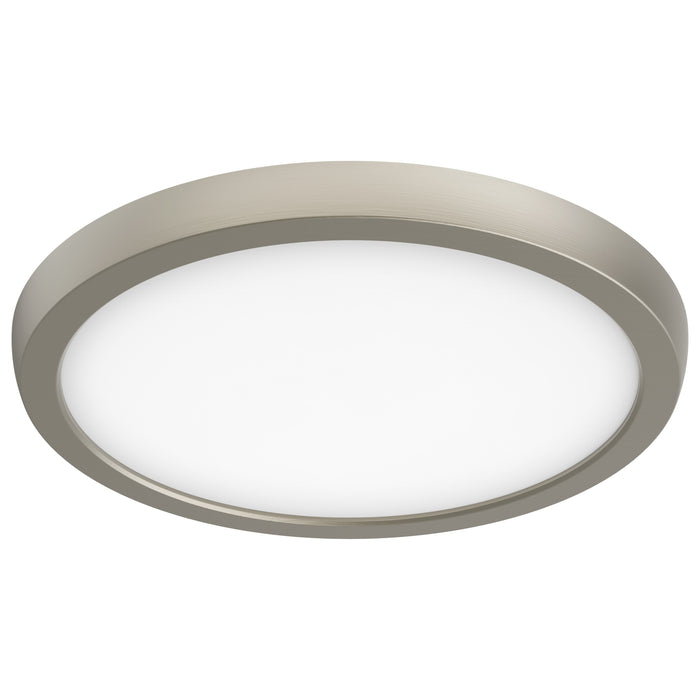 LED Flush Mount in Brushed Nickel