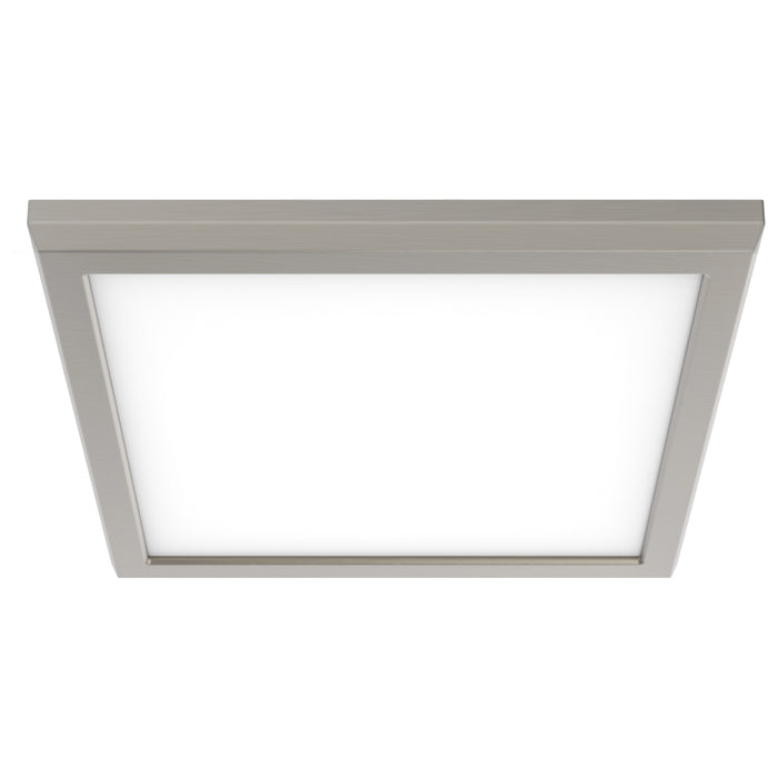 LED Flush Mount in Brushed Nickel