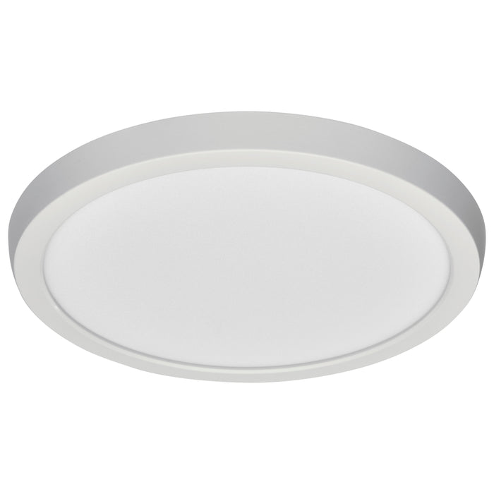 LED Flush Mount in White