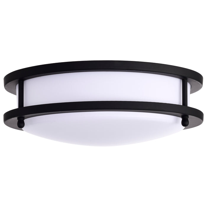 Glamour LED Flush Mount in Matte Black