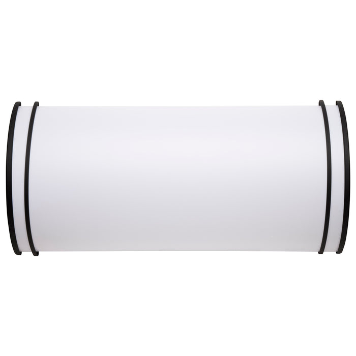 Glamour LED Flush Mount in Matte Black
