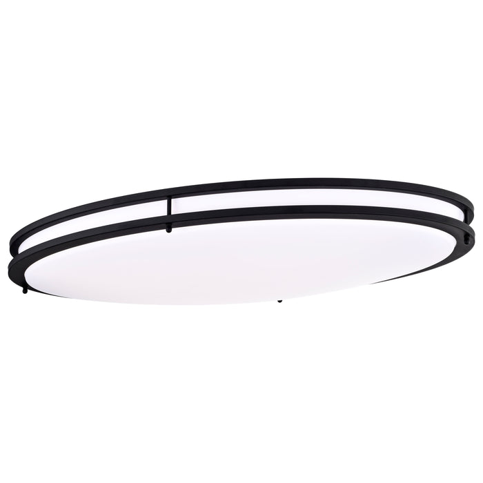 Glamour LED Flush Mount in Matte Black