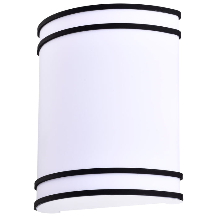 Glamour LED Wall Sconce in Matte Black