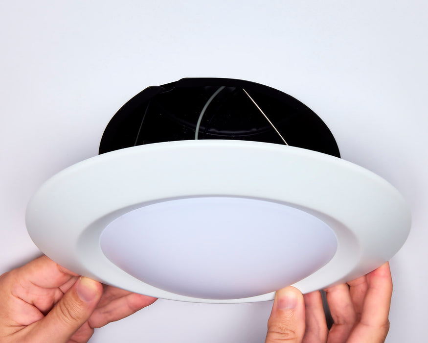 LED Disk in White