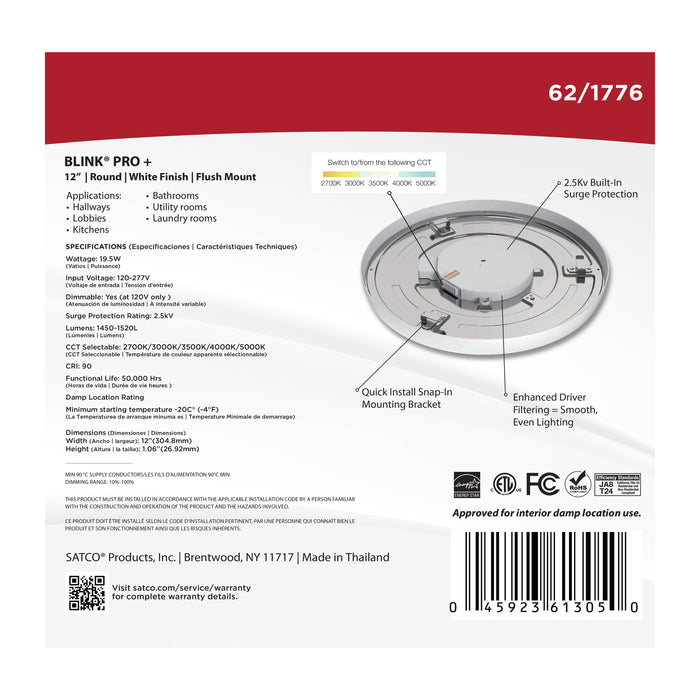 LED Surface Mount in White