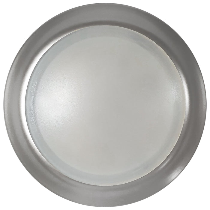 LED Disk Light in Brushed Nickel