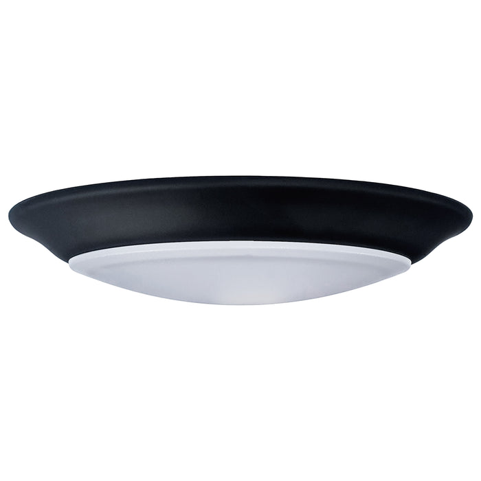 LED Disk Light in Black