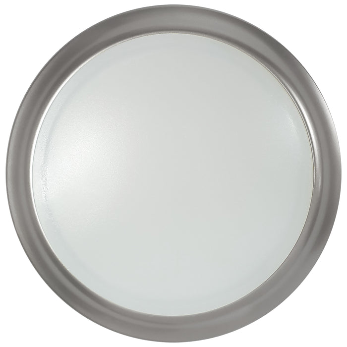 LED Disk Light in Brushed Nickel