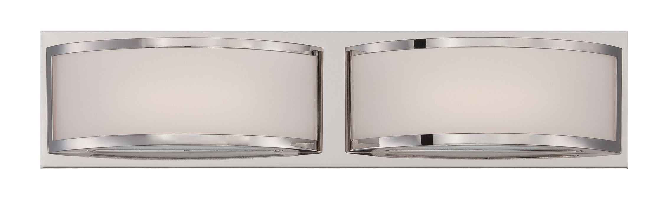 Mercer LED Vanity in Polished Nickel