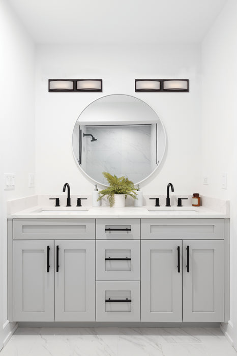 Mercer LED Vanity in Georgetown Bronze