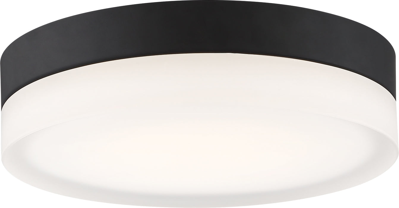 Pi LED Flush Mount in Black