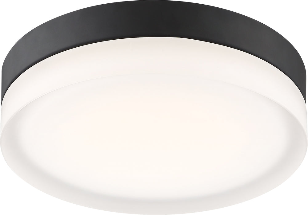 Pi LED Flush Mount in Black