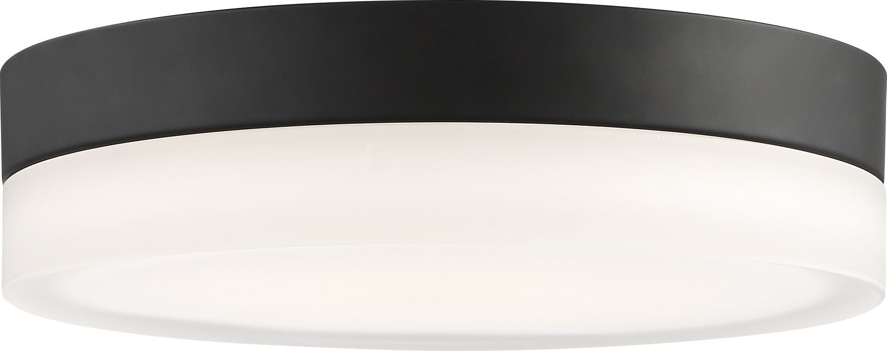 Pi LED Flush Mount in Black