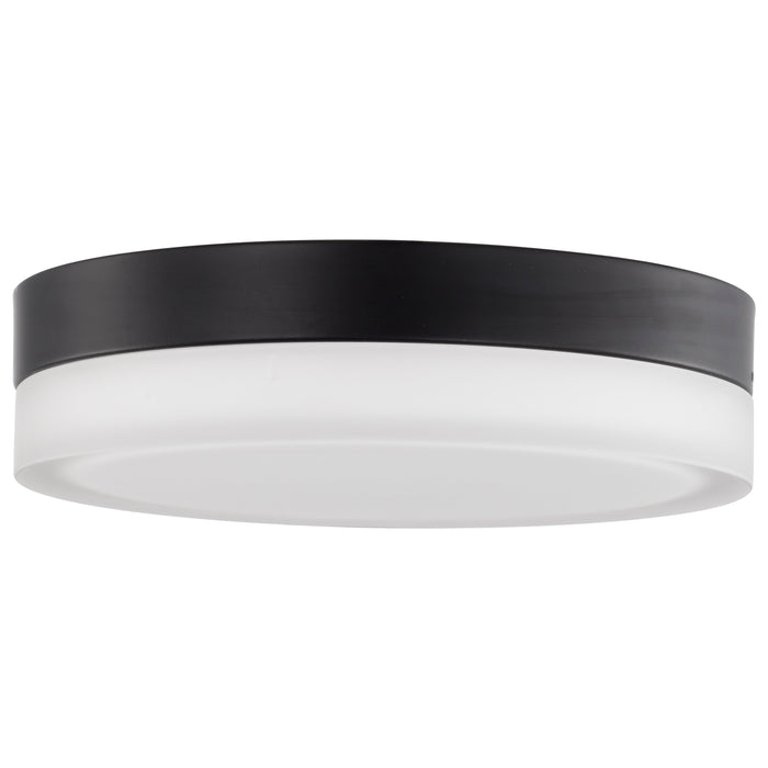 Pi LED Flush Mount in Black