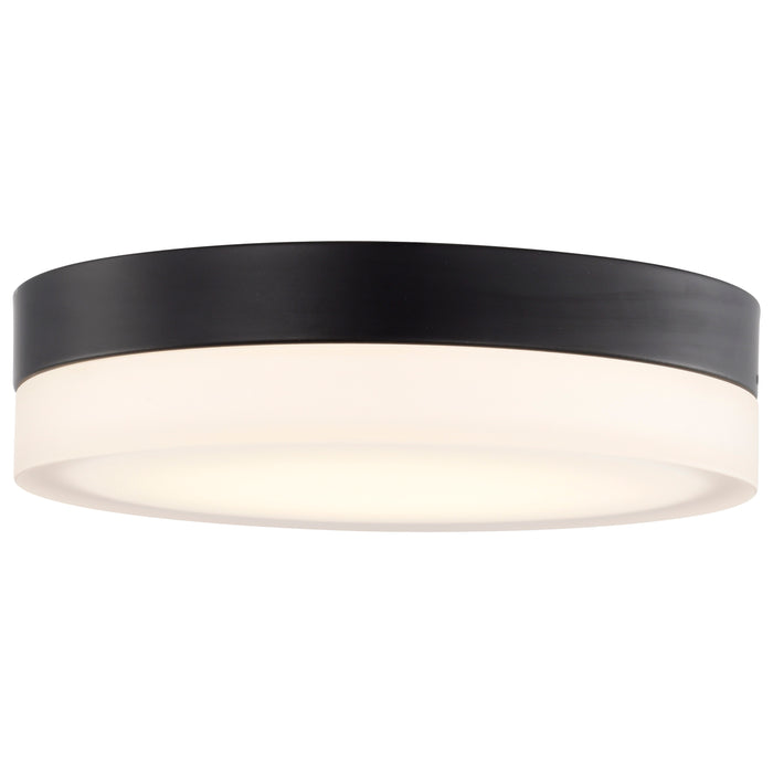 Pi LED Flush Mount in Black