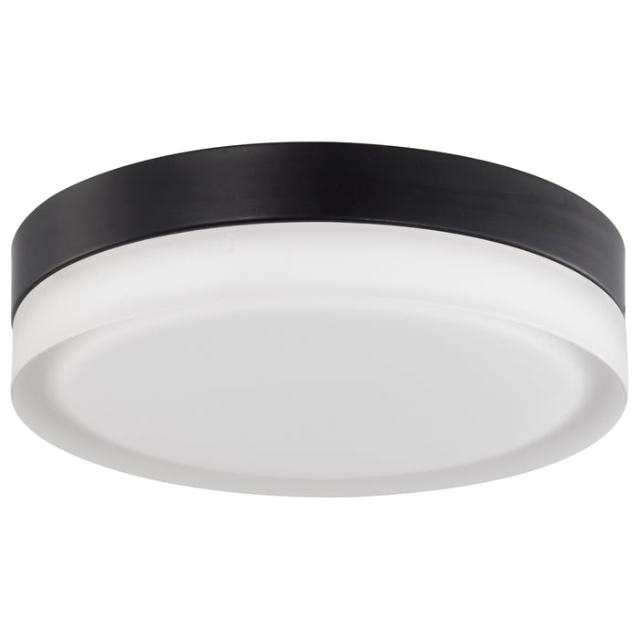 Pi LED Flush Mount in Black