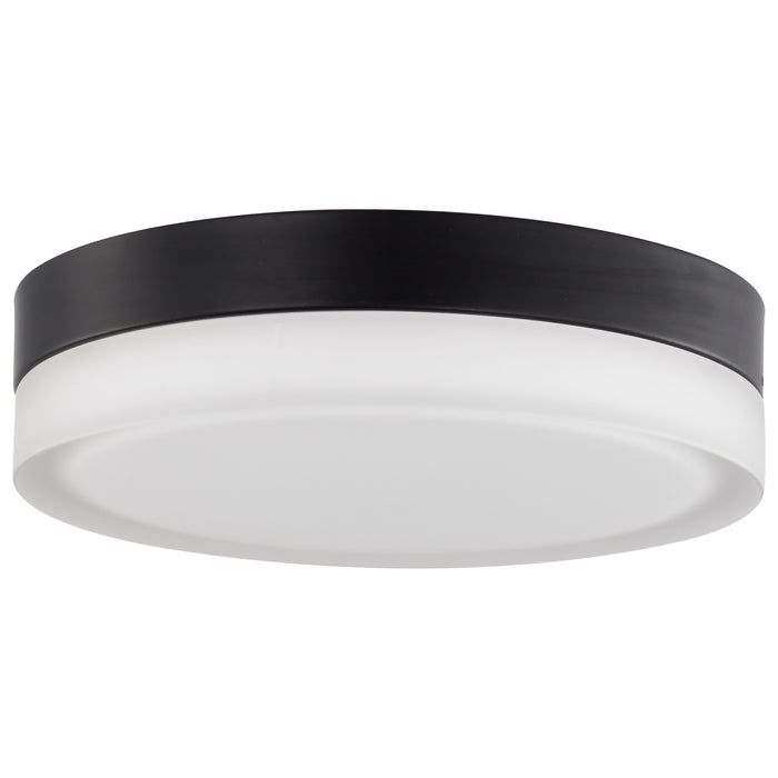 Pi LED Flush Mount in Black