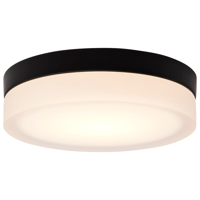 Pi LED Flush Mount in Black