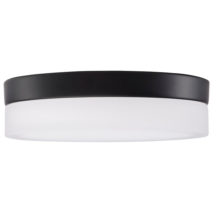 Pi LED Flush Mount in Black