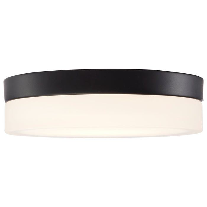 Pi LED Flush Mount in Black