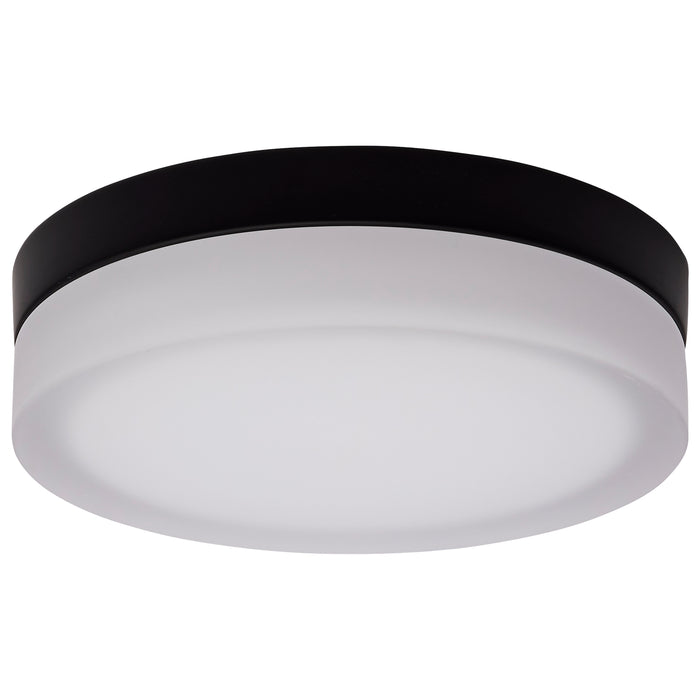 Pi LED Flush Mount in Black