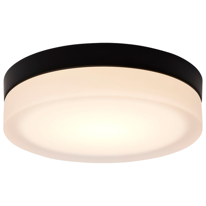 Pi LED Flush Mount in Black