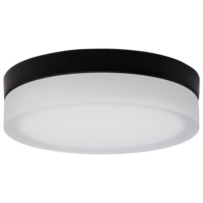 Pi LED Flush Mount in Black