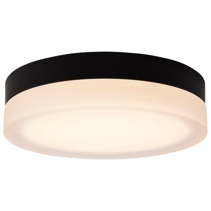 Pi LED Flush Mount in Black