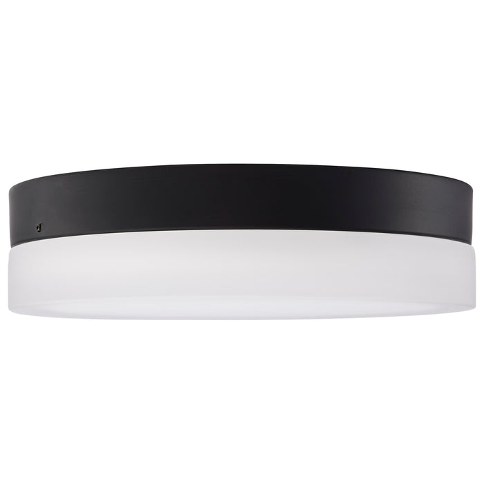 Pi LED Flush Mount in Black