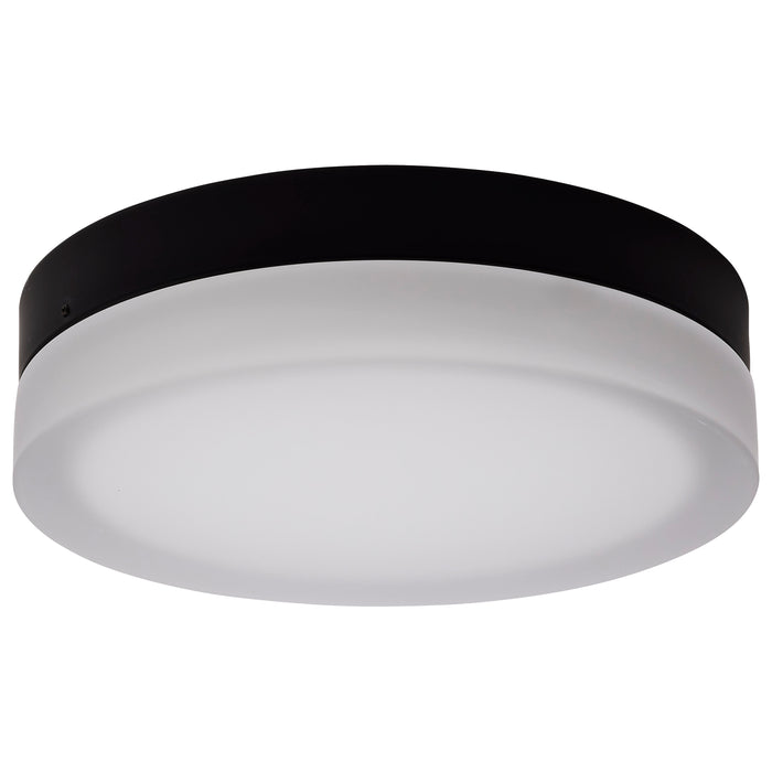 Pi LED Flush Mount in Black