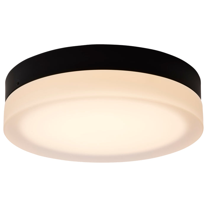 Pi LED Flush Mount in Black