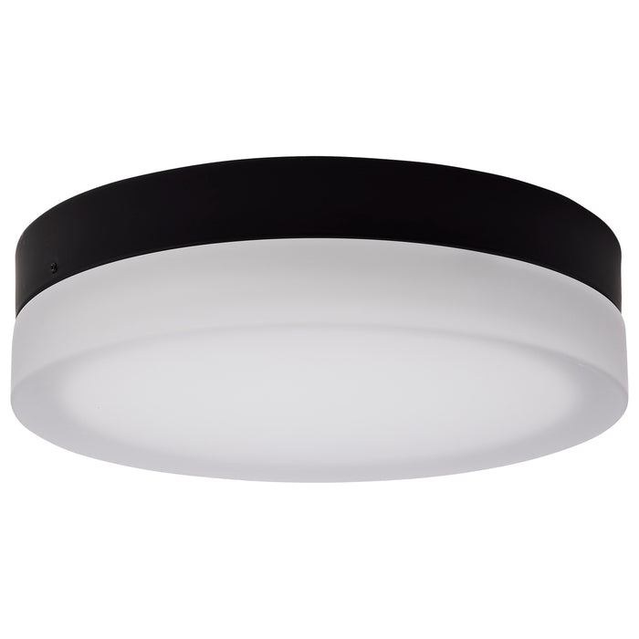 Pi LED Flush Mount in Black