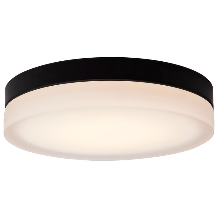 Pi LED Flush Mount in Black