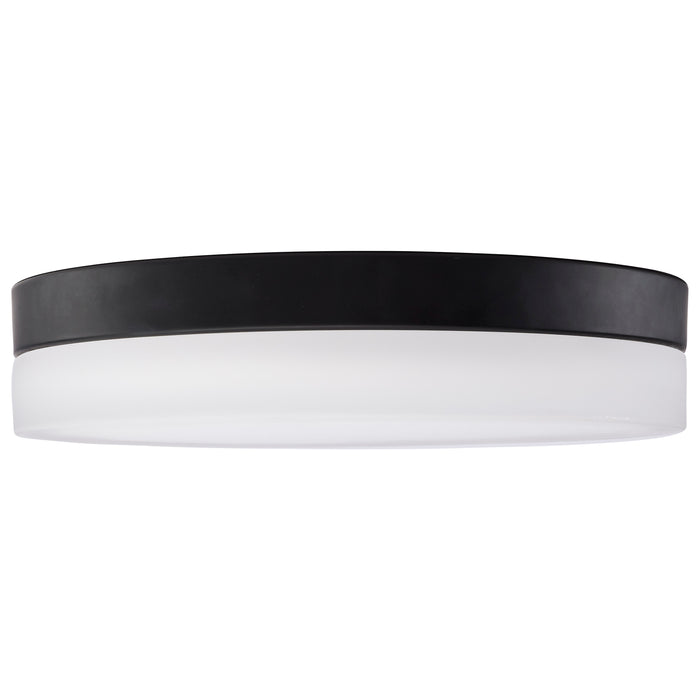 Pi LED Flush Mount in Black