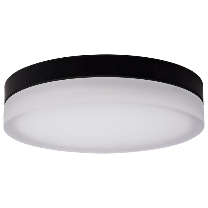 Pi LED Flush Mount in Black