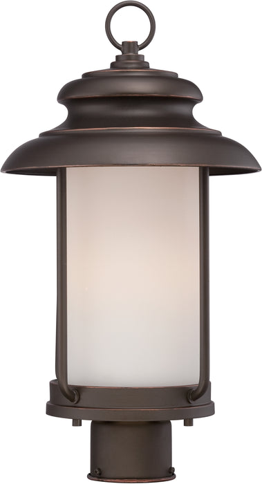 Bethany LED Outdoor Post Mount in Mahogany Bronze