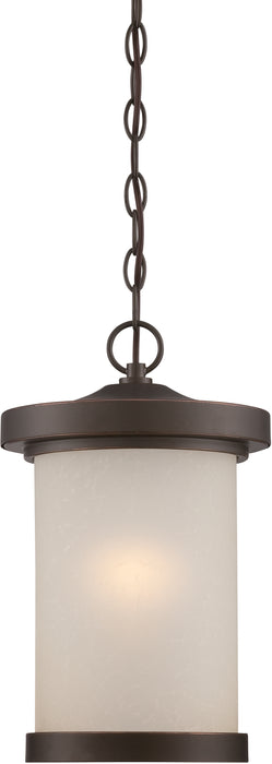 Diego LED Outdoor Hanging Lantern in Mahogany Bronze