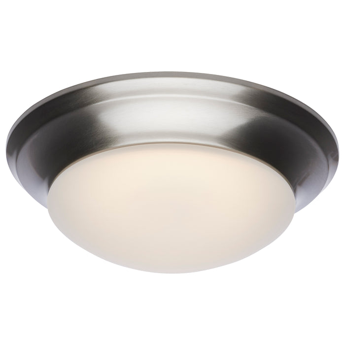 LED Flush Mount in Brushed Nickel