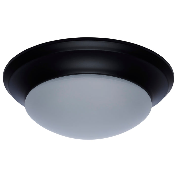 LED Flush Mount in Matte Black