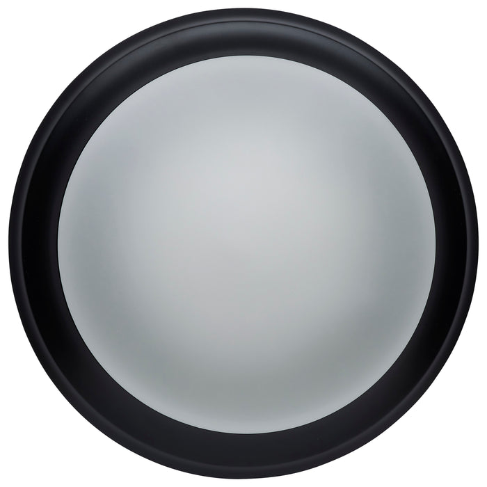 LED Flush Mount in Matte Black