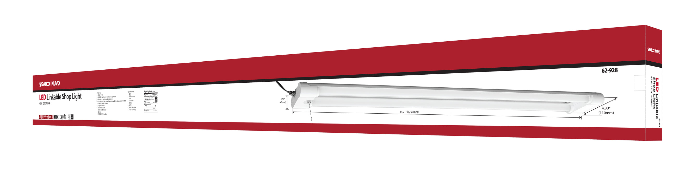 LED Shop Light in White