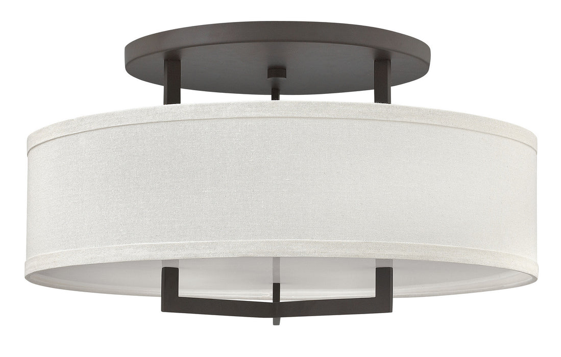 Myhouse Lighting Hinkley - 3211KZ - LED Semi-Flush Mount - Hampton - Buckeye Bronze