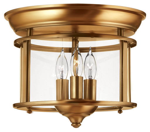 Myhouse Lighting Hinkley - 3473HR - LED Flush Mount - Gentry - Heirloom Brass