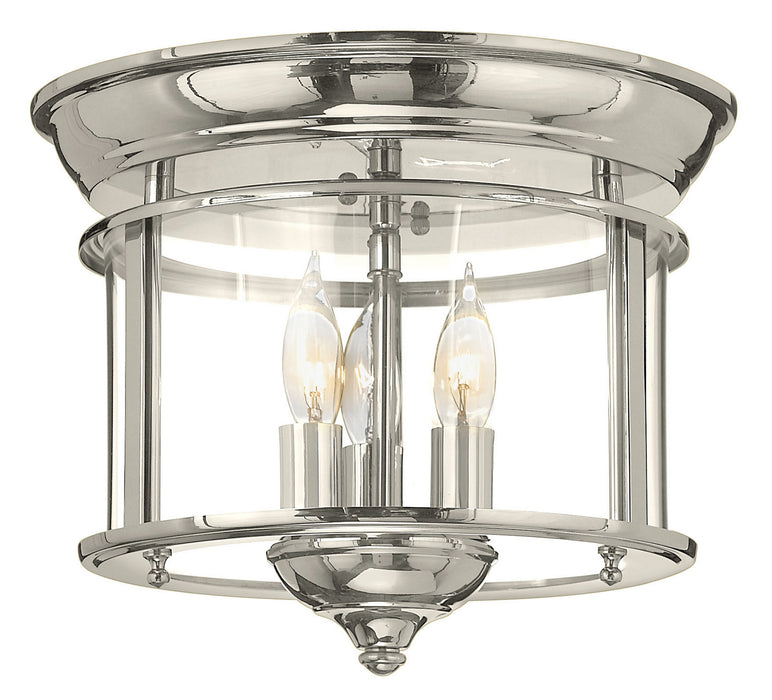 Myhouse Lighting Hinkley - 3473PN - LED Flush Mount - Gentry - Polished Nickel