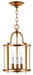 Myhouse Lighting Hinkley - 3474HR - LED Foyer Pendant - Gentry - Heirloom Brass