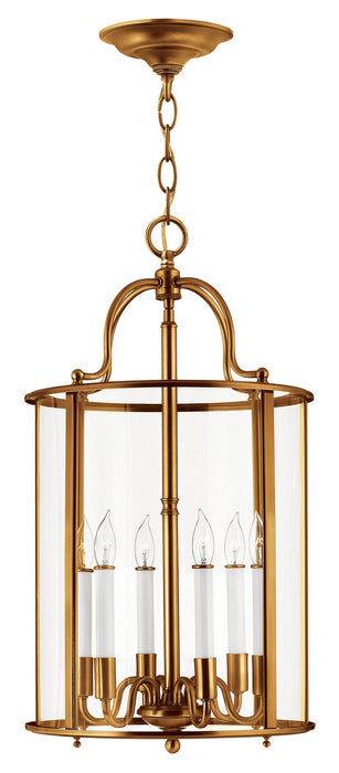 Myhouse Lighting Hinkley - 3478HR - LED Foyer Pendant - Gentry - Heirloom Brass