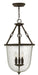 Myhouse Lighting Hinkley - 4783OZ - LED Foyer Pendant - Dakota - Oil Rubbed Bronze