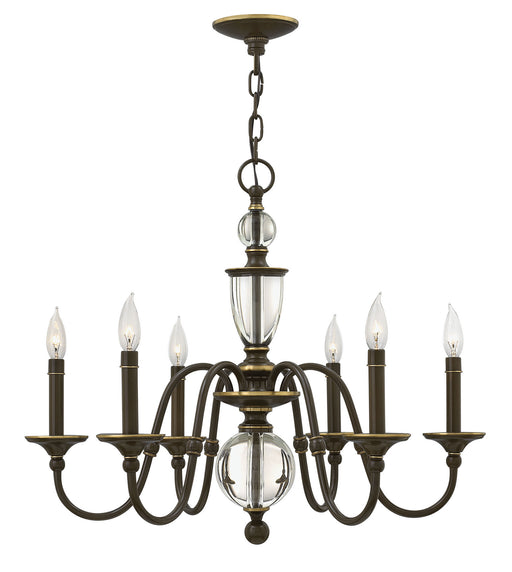 Myhouse Lighting Hinkley - 4956LZ - LED Chandelier - Eleanor - Light Oiled Bronze