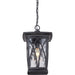 Myhouse Lighting Quoizel - GVR1910K - One Light Outdoor Hanging Lantern - Grover - Mystic Black